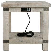 Load image into Gallery viewer, Carynhurst - Rectangular End Table - White Wash Gray
