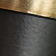 Load image into Gallery viewer, Cashner - Metal Floor Lamp - Black / Gold Finish

