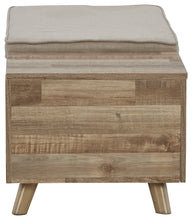 Load image into Gallery viewer, Gerdanet - Storage Bench - Beige

