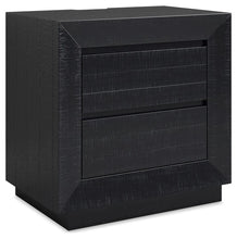 Load image into Gallery viewer, Londer - Two Drawer Night Stand - Black
