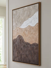 Load image into Gallery viewer, Fanthorne - Wall Art - Tan / Brown / White
