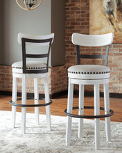 Load image into Gallery viewer, Valebeck - Tall Upholstered Swivel Barstool
