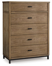Load image into Gallery viewer, Tomtyn - Five Drawer Chest - Light Brown
