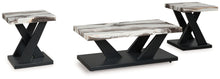 Load image into Gallery viewer, Cendill - Occasional Table Set (Set of 3) - Dark Brown / White / Black
