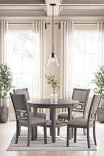 Load image into Gallery viewer, Wrenning - Dining Room Table Set (Set of 5) - Gray
