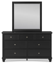 Load image into Gallery viewer, Lanolee - Dresser And Mirror - Black
