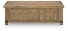 Load image into Gallery viewer, Ridgester - Lift Top Cocktail Table - Light Brown
