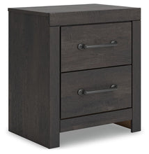 Load image into Gallery viewer, Hollivern - Two Drawer Night Stand - Dark Gray

