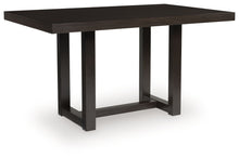 Load image into Gallery viewer, Neymorton - 5 Pc. - Rectangular Dining Room Counter Table, 4 Barstools - Dark Grayish Brown
