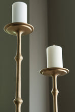 Load image into Gallery viewer, Larwick - Candle Holder Set (Set of 2) - Antique Brass Finish
