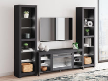 Load image into Gallery viewer, Cayberry - 3-Piece Entertainment Center With Electric Fireplace - Black
