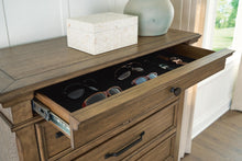 Load image into Gallery viewer, Karallin - Seven Drawer Chest - Medium Brown
