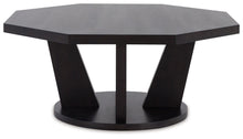 Load image into Gallery viewer, Chasinfield - Octagon Coffee Table - Dark Brown
