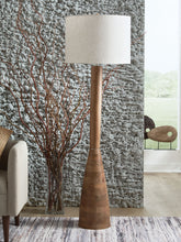 Load image into Gallery viewer, Ailsa - Wood Floor Lamp - Natural Brown
