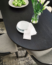 Load image into Gallery viewer, Rowanbeck - Oval Dining Room Table - Black
