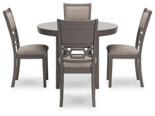 Load image into Gallery viewer, Wrenning - Dining Room Table Set (Set of 5) - Gray
