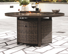 Load image into Gallery viewer, Paradise Trail - Round Fire Pit Table - Medium Brown
