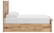 Load image into Gallery viewer, Makidern - Panel Storage Bed With Under Bed Storage Unit And Storage Footboard
