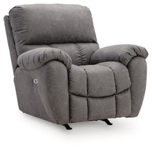 Load image into Gallery viewer, Bakerstein - Power Rocker Recliner With Adjustable Headrest - Galaxy
