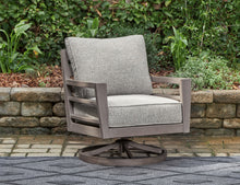 Load image into Gallery viewer, Hillside Barn - Swivel Lounge W/ Cushion - Gray / Brown
