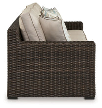 Load image into Gallery viewer, Coastline Bay - Sofa With Cushion - Brown

