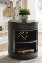 Load image into Gallery viewer, Leighmour - Accent Table - Dark Brown
