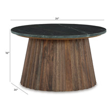 Load image into Gallery viewer, Ceilby - Accent Cocktail Table - Black / Brown
