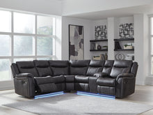 Load image into Gallery viewer, Sultan Meadow - 2-Piece Reclining Sectional - Carbon
