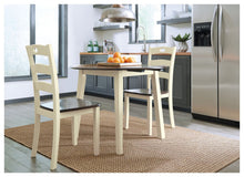Load image into Gallery viewer, Woodanville - Round DRM Drop Leaf Table - Cream / Brown
