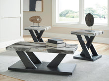 Load image into Gallery viewer, Cendill - Occasional Table Set (Set of 3) - Dark Brown / White / Black
