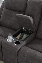 Load image into Gallery viewer, Brysonview - Double Reclining Loveseat With Console - Charcoal
