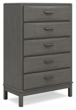Load image into Gallery viewer, Mazing - Five Drawer Chest - Gray
