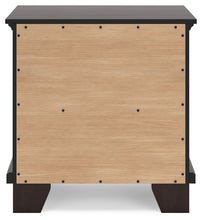 Load image into Gallery viewer, Covetown - Two Drawer Night Stand - Dark Brown
