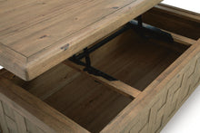 Load image into Gallery viewer, Ridgester - Lift Top Cocktail Table - Light Brown
