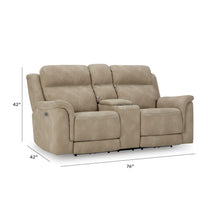 Load image into Gallery viewer, Next-Gen Durapella - Reclining Power Loveseat With Console
