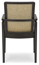 Load image into Gallery viewer, Galliden - Dining Upholstered Arm Chair (Set of 2) - Black
