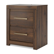Load image into Gallery viewer, Janfyn - Two Drawer Night Stand - Brown
