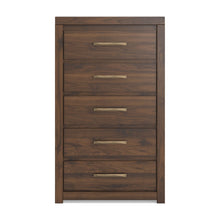 Load image into Gallery viewer, Janfyn - Five Drawer Chest - Brown
