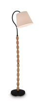 Load image into Gallery viewer, Corinwell - Wood Floor Lamp - Brown / Black
