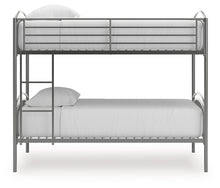 Load image into Gallery viewer, Lanceburg - Twin/Twin Bunk Bed With Ladder - Gray
