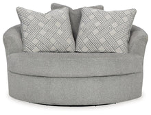 Load image into Gallery viewer, Casselbury - Oversized Swivel Accent Chair - Cement
