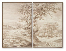 Load image into Gallery viewer, Stormish - Wall Art Set (Set of 2) - Beige / Brown
