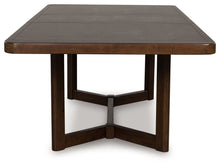 Load image into Gallery viewer, Dilenno - Rectangular Dining Room Extension Table - Dark Brown
