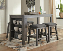 Load image into Gallery viewer, Caitbrook - Rectangular Dining Room Counter Table - Gray
