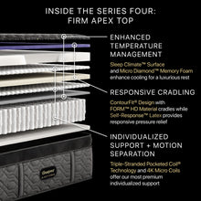 Load image into Gallery viewer, Beautyrest Black - 16" Series Four Hybrid Firm Apex Top Mattress
