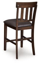 Load image into Gallery viewer, Haddigan - Upholstered Barstool (Set of 2) - Dark Brown
