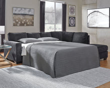 Load image into Gallery viewer, Altari - Right Arm Facing Corner Chaise With Sleeper 2 Pc Sectional - Slate
