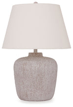 Load image into Gallery viewer, Danry - Metal Table Lamp - Distressed Cream
