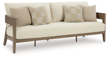 Load image into Gallery viewer, Serene Bay - Sofa With Cushion - Dark Brown / White
