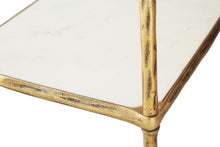 Load image into Gallery viewer, Plattfield - Bar Cart - Antique Gold Finish
